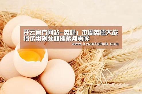 开云官方网站-英媒:本周英德大战将试用视频助理裁判零碎(图1) KAIYUN体育