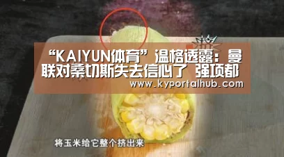 “KAIYUN体育”温格透露:曼联对桑切斯失去信心了 强项都失灵了(图2) 开云体育官网